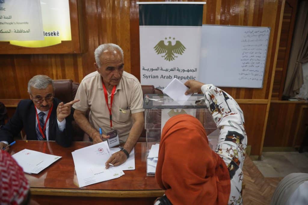 Syria Conducts Legislative Elections in Reintegrated Kurdish Areas Syria Conducts Legislative Elections in Reintegrated Kurdish Areas