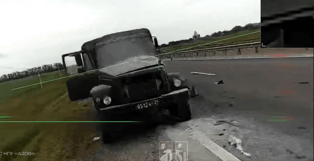 Road of death: Ukraine drones make roads to Crimea lethal for Russian trucks (Ukraine Battlefield update, Day 1,552) Road of death: Ukraine drones make roads to Crimea lethal for Russian trucks (Ukraine Battlefield update, Day 1,552)