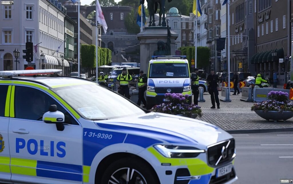 Totally crazy fat streak in little Helsingborg!