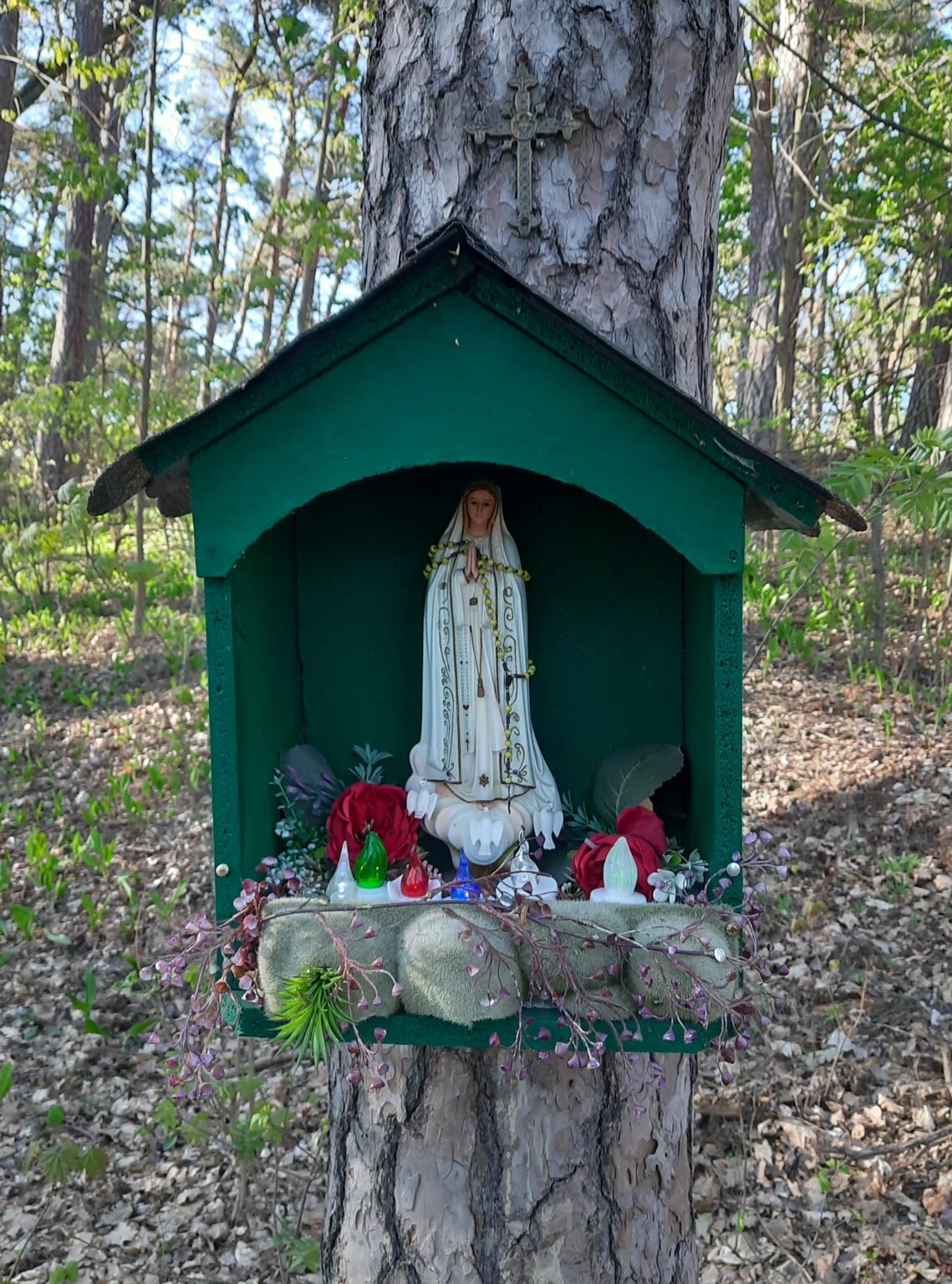 Shrines in the Kampinos Forest