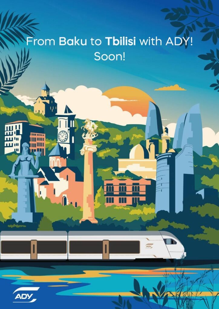 Azerbaijan railways releases Baku–Tbilisi train schedule — daily departures starting soon