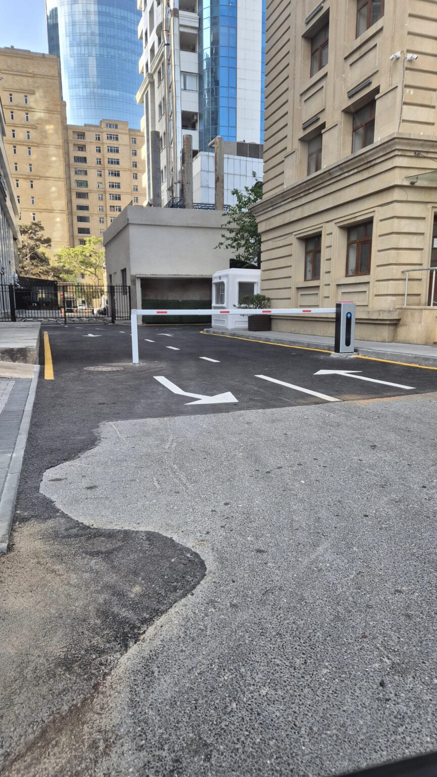 When you upgrade the road to two lanes but forget to upgrade the security gate prop...