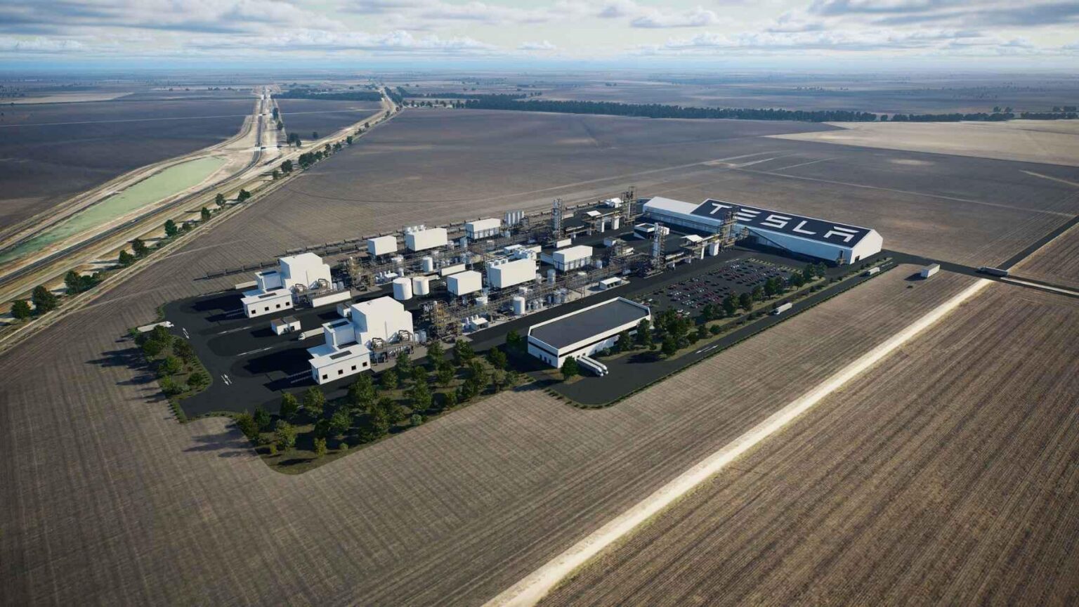 A Texas Drainage District Walked Its Ditch on a Routine Inspection. They Found a Pipe They Didn't Recognize Discharging Black Liquid From Tesla's $1 Billion Lithium Refinery