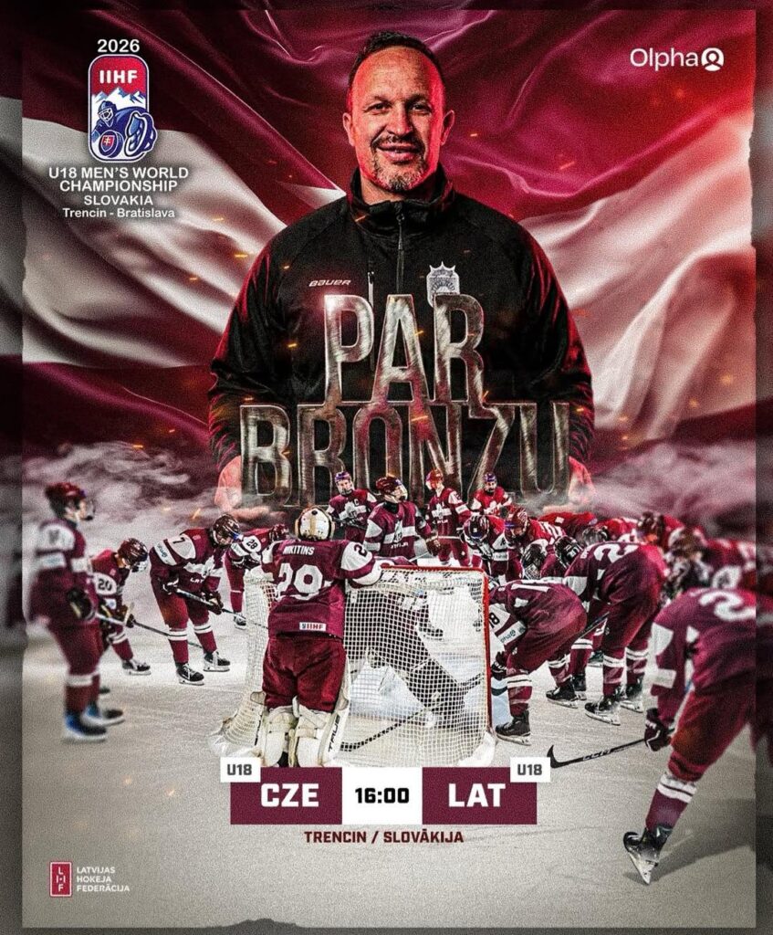 Game for bronze in hockey 🇱🇻U-18