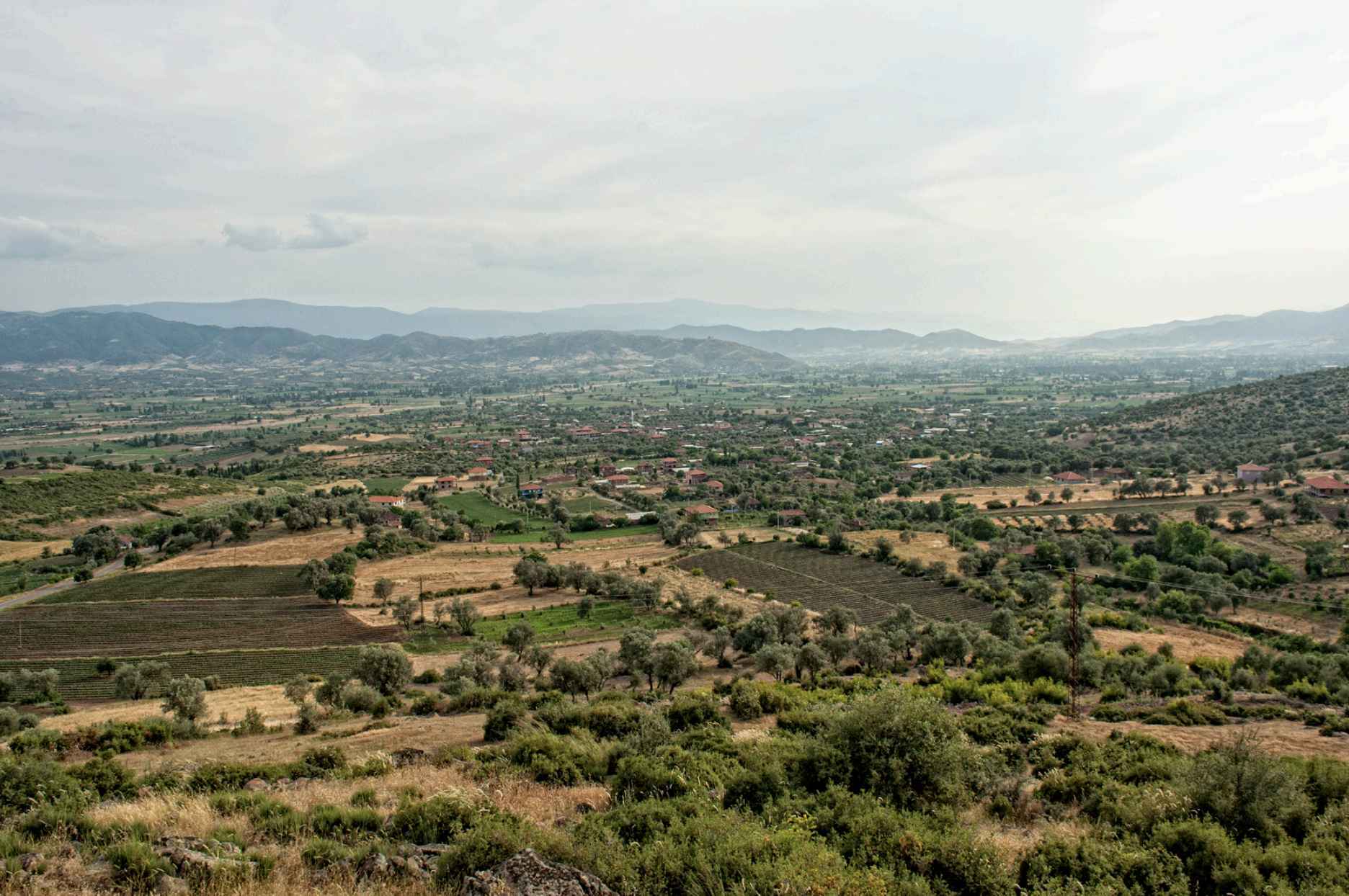 Kiraz Plain from the Karaburç fortification