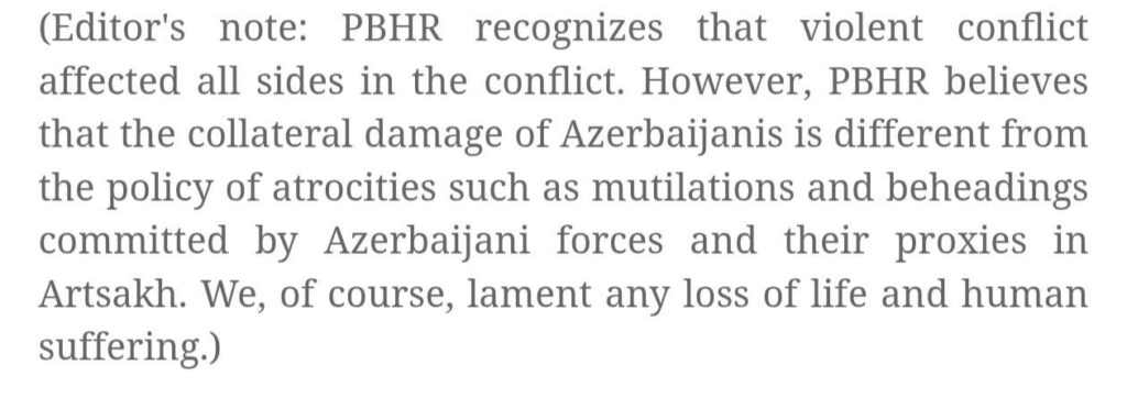 Bombings of Barda and Ganja were apparently "collateral damage"