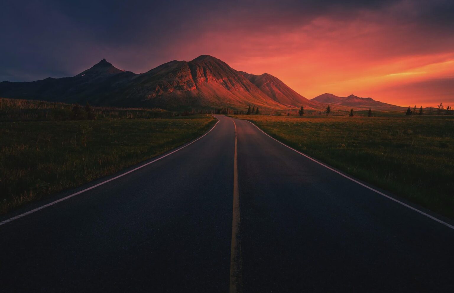 Red Rock Canyon Parkway, Waterton Lakes National Park