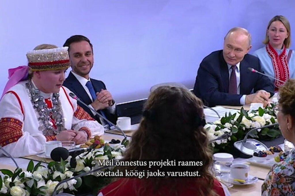 “A military special operation involves a lot of Setu.” Why was Petser’s teacher needed at the Kremlin’s propaganda event? "A military special operation involves a lot of Setu." Why was Petser's teacher needed at the Kremlin's propaganda event?
