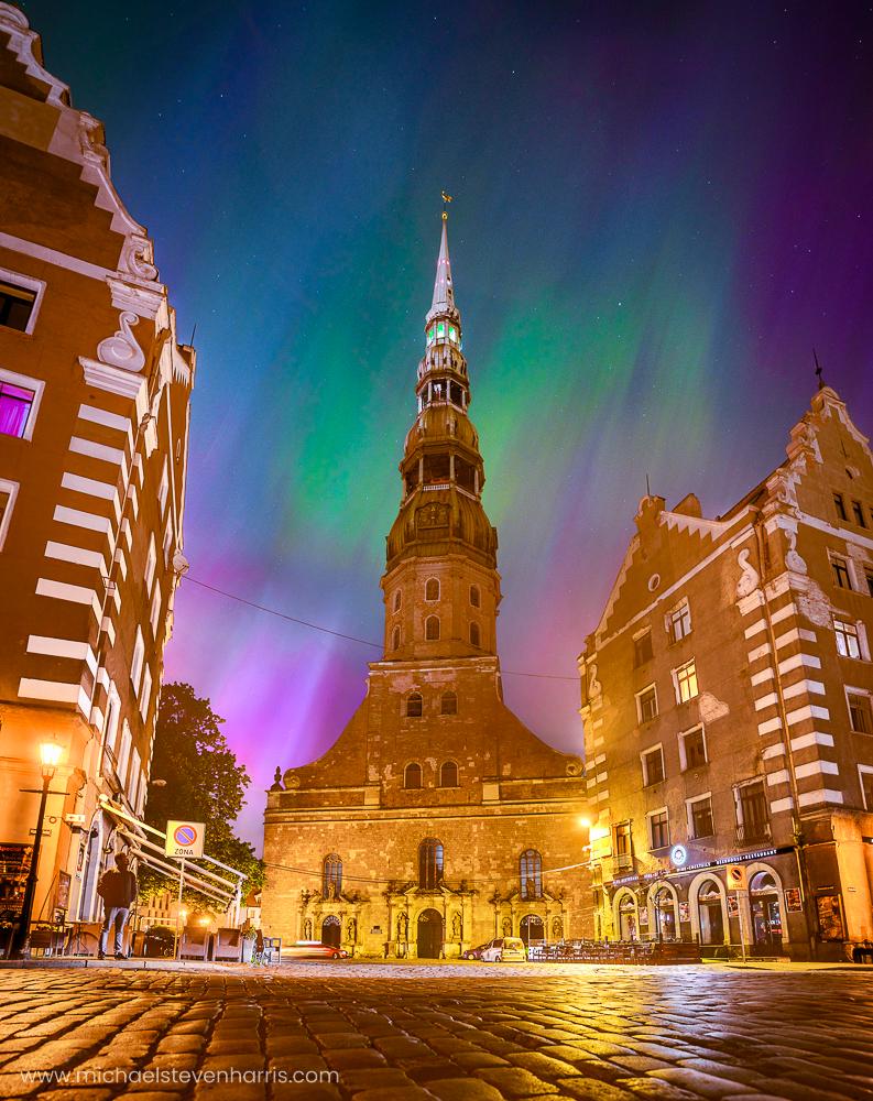 Aurora Borealis in Riga - 10th May 2024