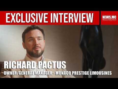 Interview with Richard Pactus, owner and General Manager of Monaco Prestige Limousines