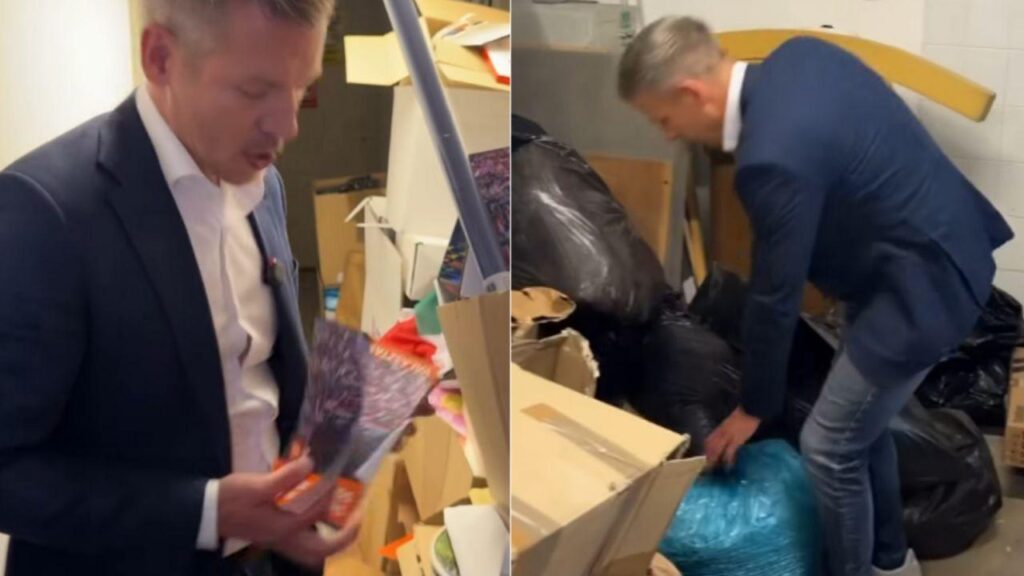 Hungary’s prime minister has said he would file a criminal complaint after shredded documents and campaign materials were discovered inside a former ministry building Hungary’s prime minister has said he would file a criminal complaint after shredded documents and campaign materials were discovered inside a former ministry building