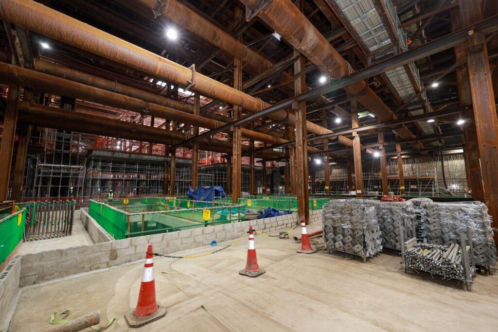 Transport Ministry to launch audit into Seoul gov’t after construction defect was found at GTX platform Transport Ministry to launch audit into Seoul gov't after construction defect was found at GTX platform