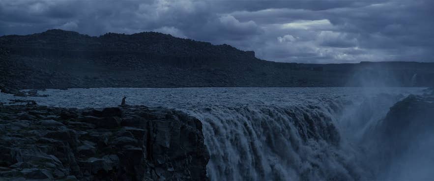 Dettifoss waterfall in Iceland as it appears in the movie Prometheus Dettifoss waterfall in Iceland as it appears in the movie Prometheus