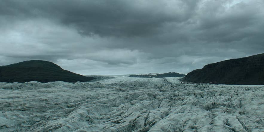 Parts of the Northman were filmed on Svinafellsjokull glacier in Iceland Parts of the Northman were filmed on Svinafellsjokull glacier in Iceland