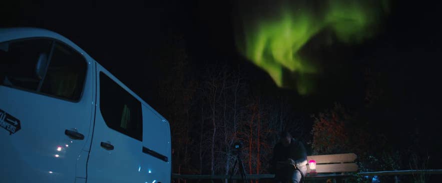 The northern lights dance up above Filipino visitors in Iceland The northern lights dance up above Filipino visitors in Iceland