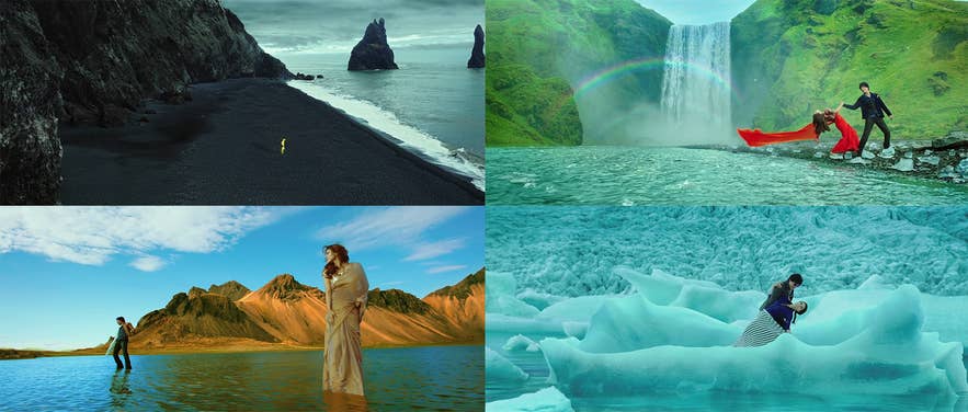 The various locations in the Indian movie Dilwale, filmed in Iceland The various locations in the Indian movie Dilwale, filmed in Iceland