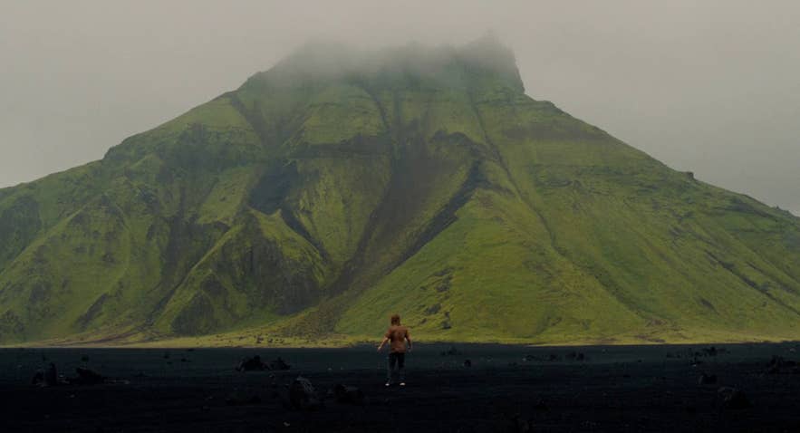 The mountain Hafursey in the movie Noah, filmed in Iceland The mountain Hafursey in the movie Noah, filmed in Iceland