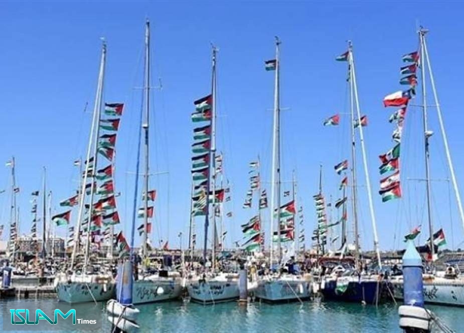 ‘Escalating Intimidation at Sea’: Gaza-Bound Flotilla Says Israeli Forces Intercepting Boats near Greece ‘Escalating Intimidation at Sea’: Gaza-Bound Flotilla Says Israeli Forces Intercepting Boats near Greece