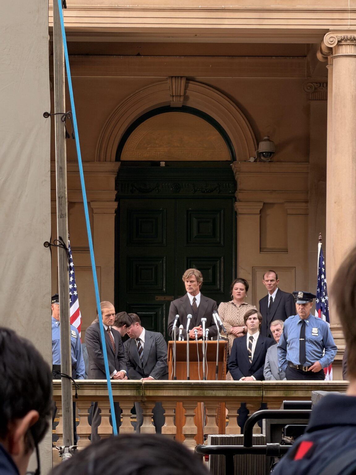 Filming of Kockroach at town hall today