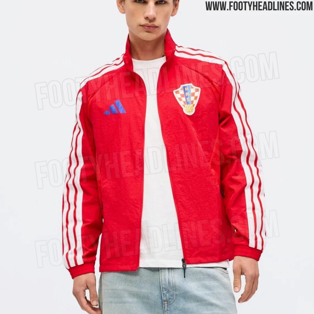 No More Nike - Adidas Croatia 2026-27 Anthem Jackets Leaked
