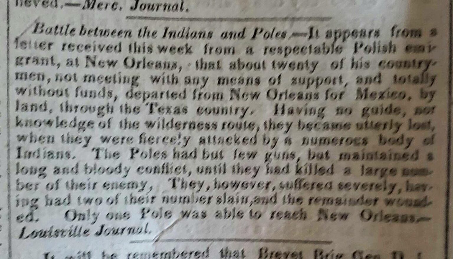 battle poles vs indians