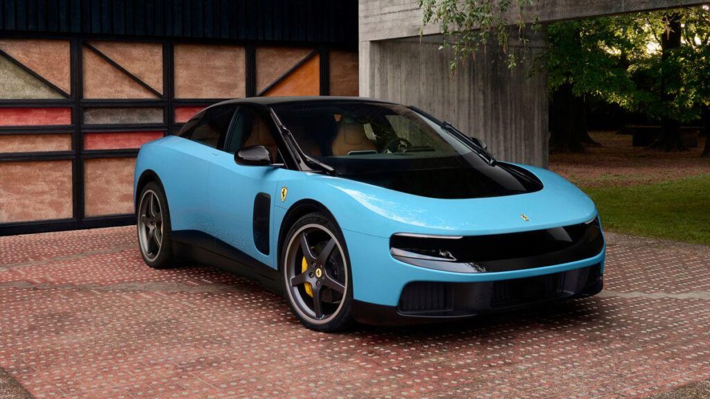 Ferrari Luce: 550,000 euro electric sports car is intended to attract new customers, shares are falling significantly Ferrari Luce: 550,000 euro electric sports car is intended to attract new customers, shares are falling significantly