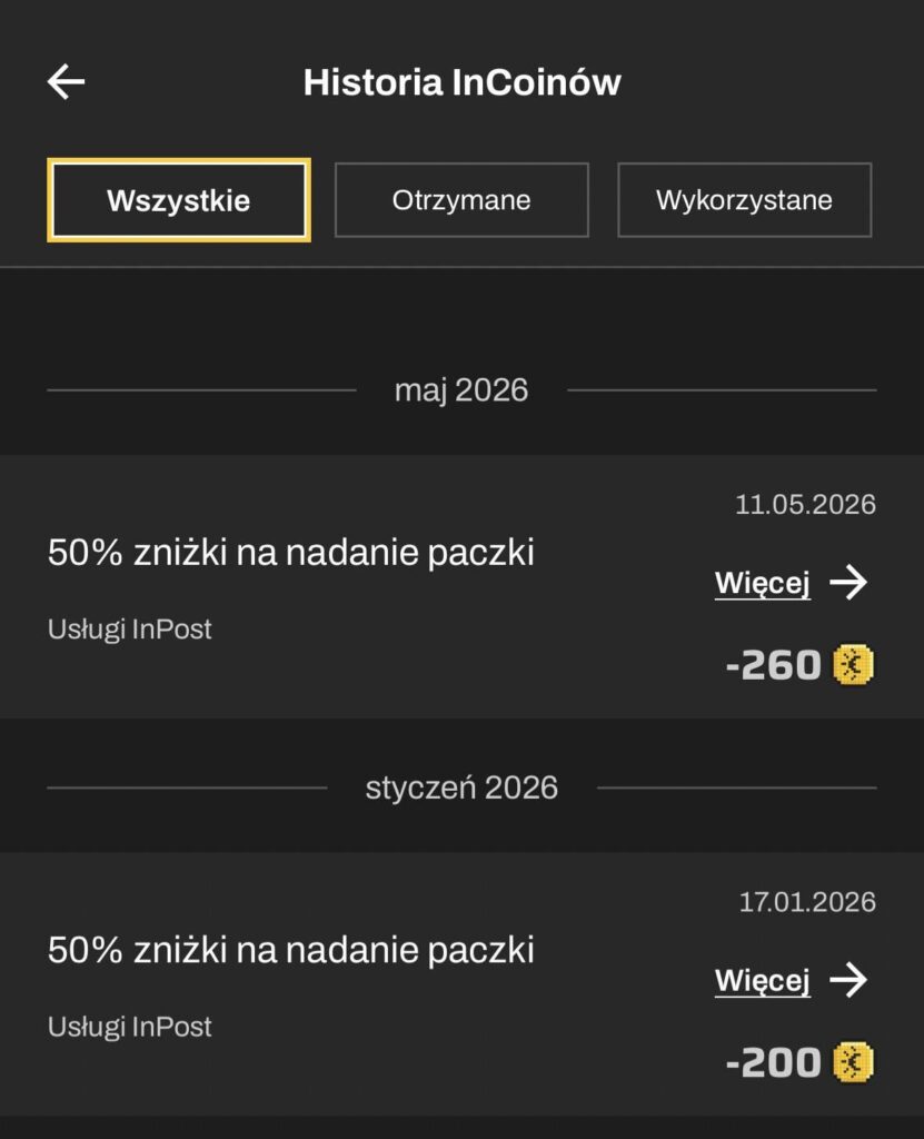 InPost InCoin inflation