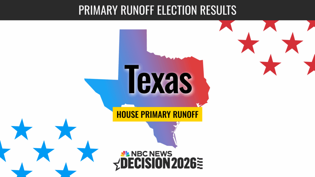 Texas House Primary Runoff Election 2026 Live Results