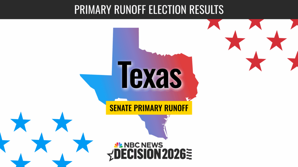 Texas Senate Primary Runoff Election 2026 Live Results Texas Senate Primary Runoff Election 2026 Live Results