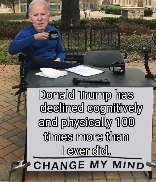 Is anyone missing Sleepy Joe, yet?
