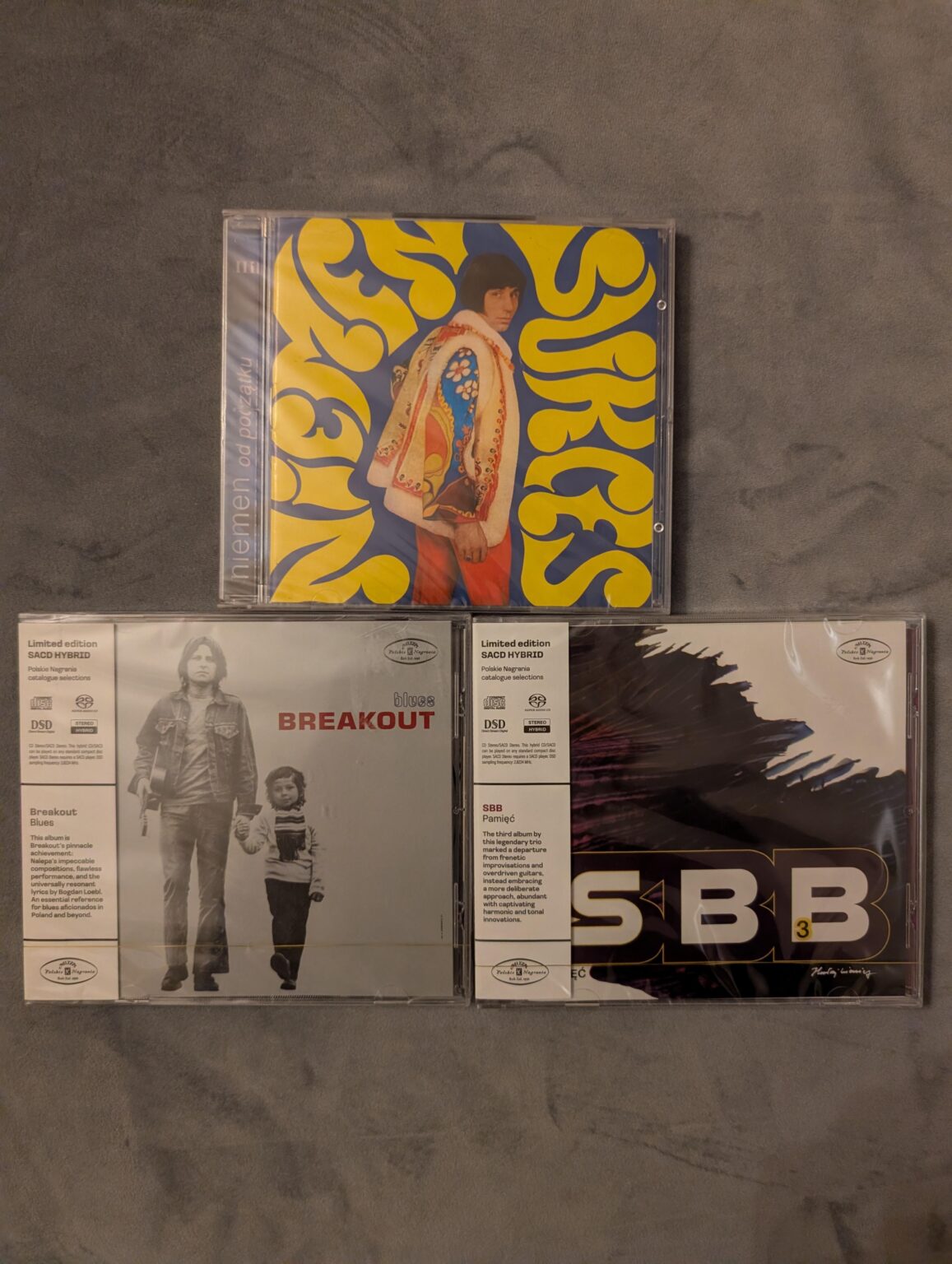 Visiting Krakow, got a few albums to bring home with me. Visiting Krakow, got a few albums to bring home with me.