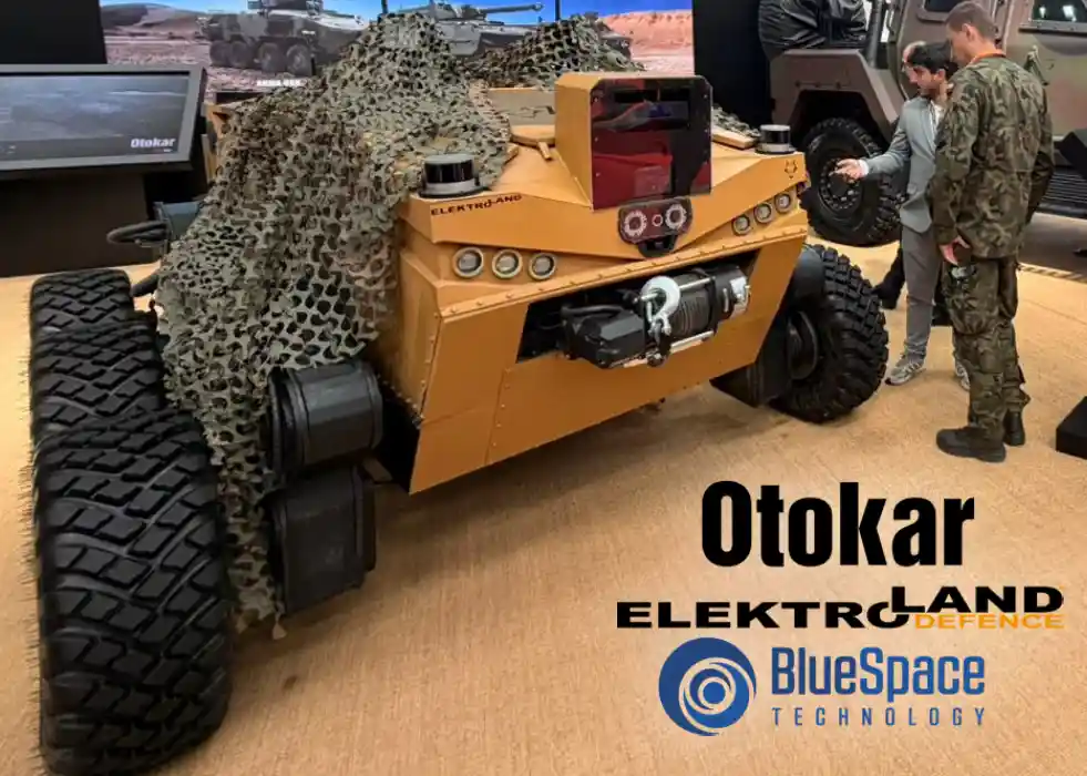 OTOKAR Unveils 6x6 Medium-2 UGV for Romania at BSDA2026