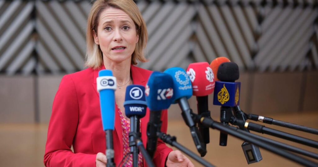 EU’s Kallas rejects Gerhard Schröder as Russia-Ukraine negotiator
