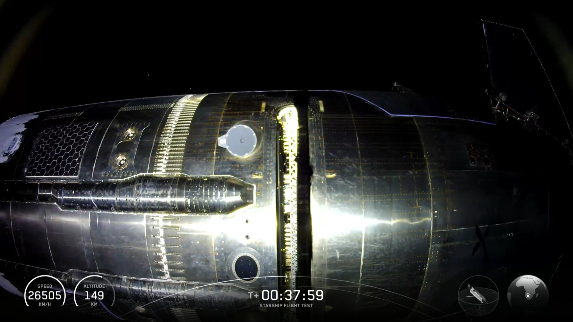 Starship V3 test flight