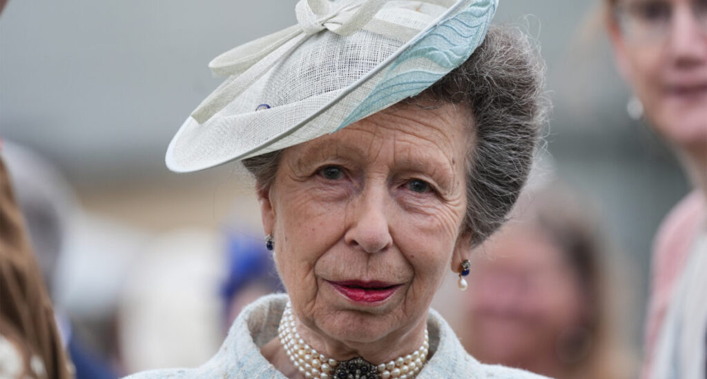 Princess Anne Wears Favorite Brooch on Greece State Visit Princess Anne Wears Favorite Brooch on Greece State Visit