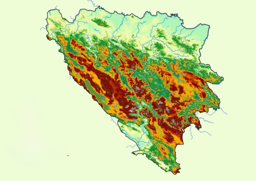 BiH map 🇧🇦