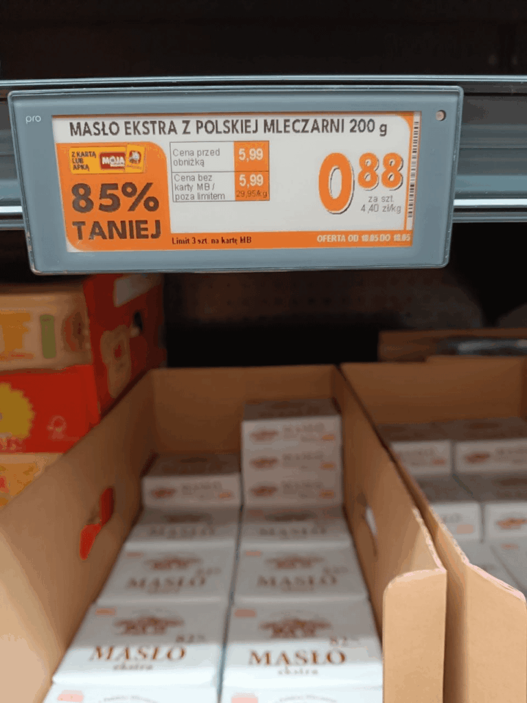 Extra Butter for PLN 0.88