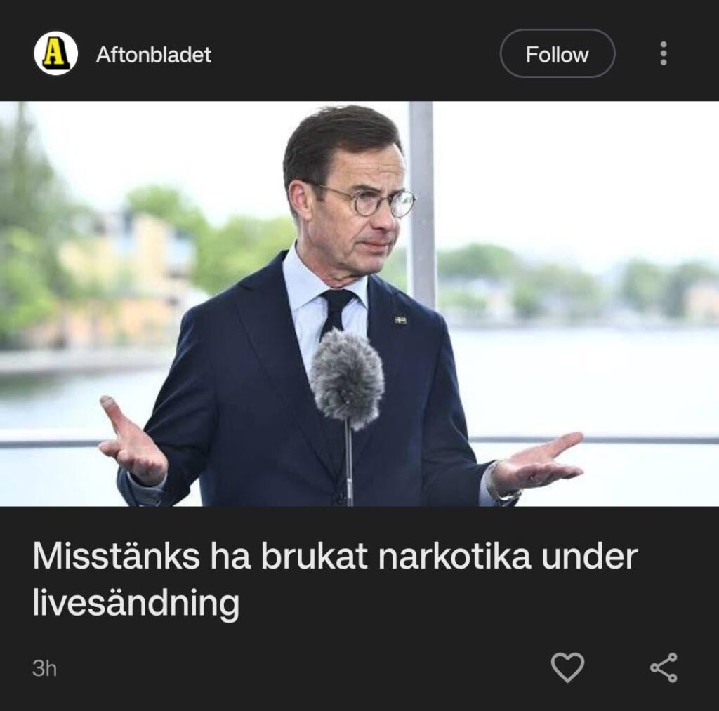 Full speed in the Riksdag again according to Aftonbladet?