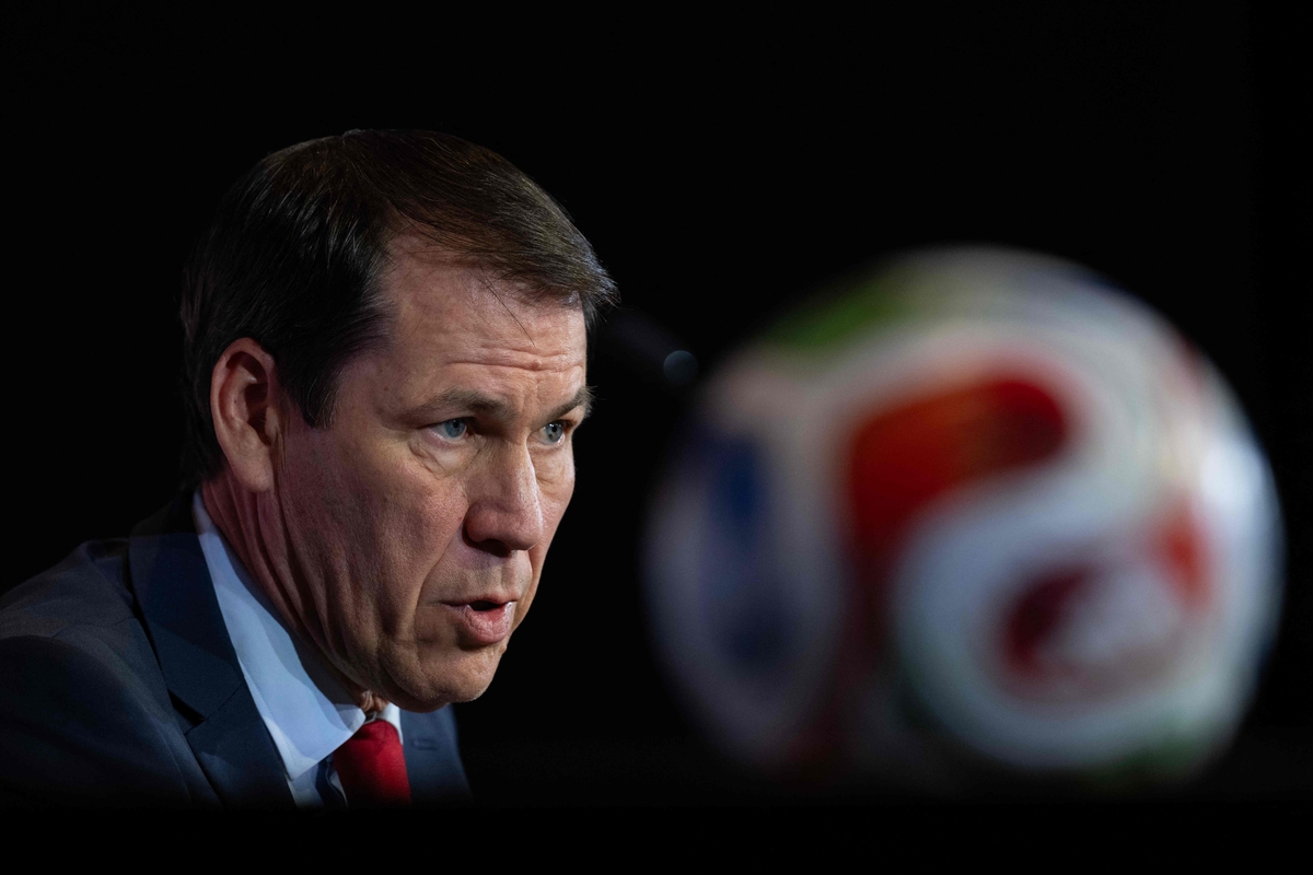 Belgium head coach Rudi Garcia announces the 26-man final squad for the 2026 North American World Cup at the team's base camp in Tubize, Belgium, on Nov. 15. AFP-Yonhap - Seoul Economic Daily Sports News from South Korea