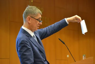 Andrej Babiš in 2015 via Wikimedia / Jiří Vítek