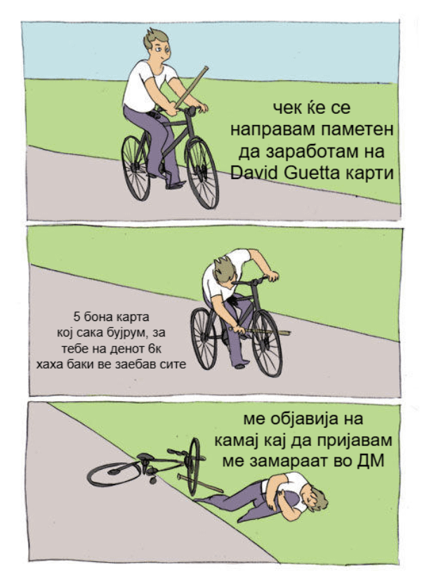 The plight of the Macedonian hustler