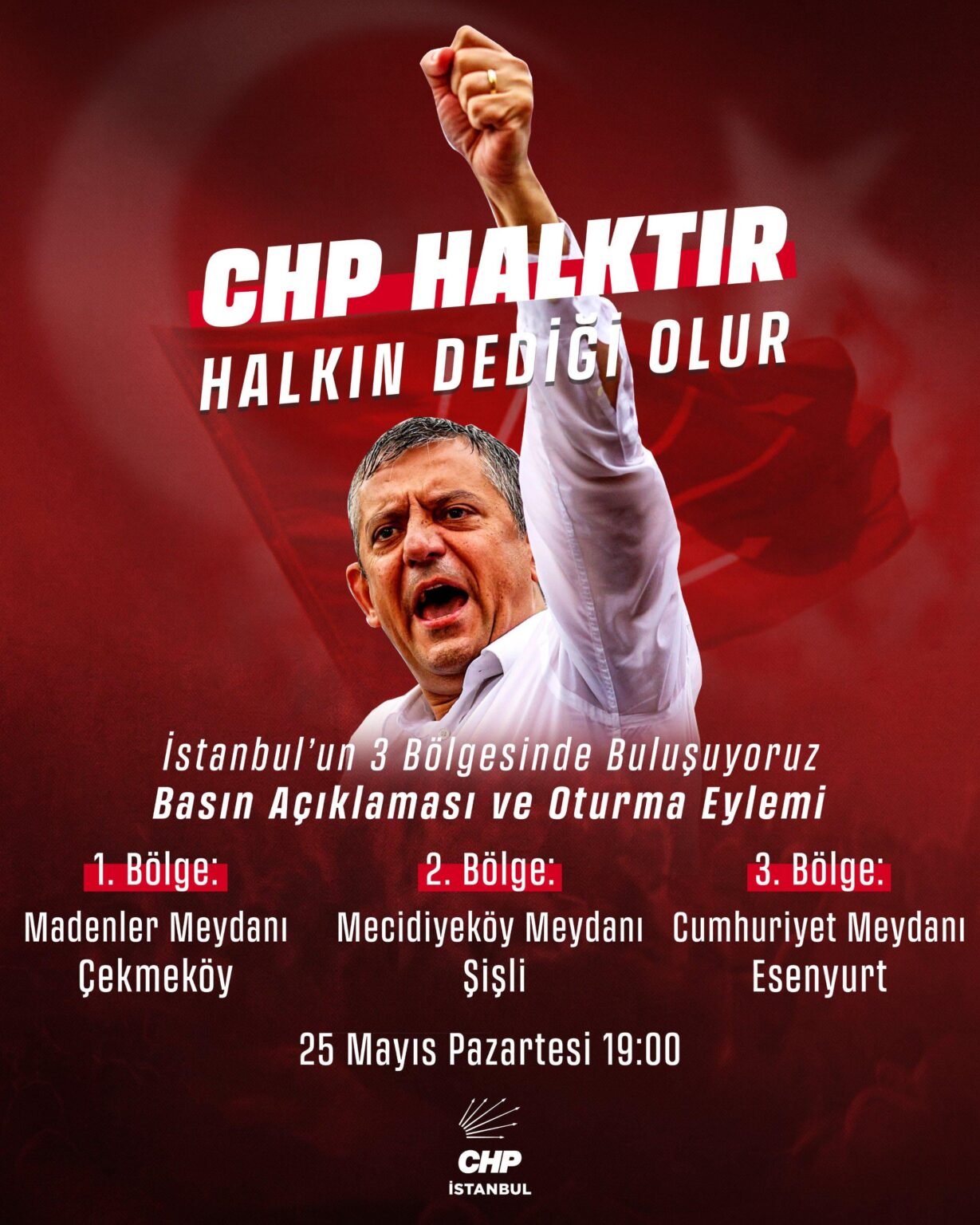 CHP will continue its struggle on the streets from where it left off today.
