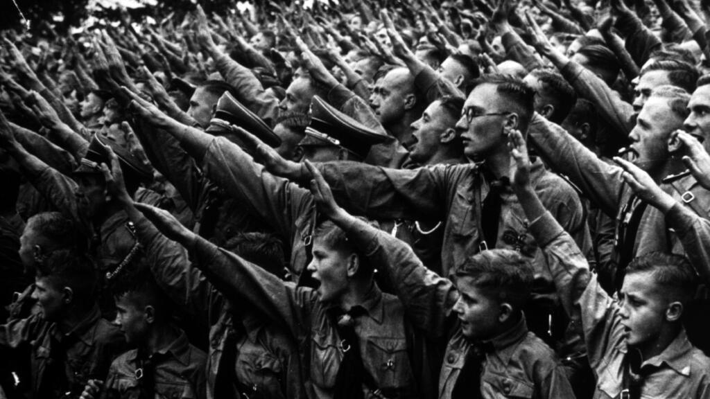 Nazi Party rally in Nuremberg in 1937 (Photo: Hulton Archive / Getty Images) כנס של המפלגה הנאצית בנירנברג ב-1937