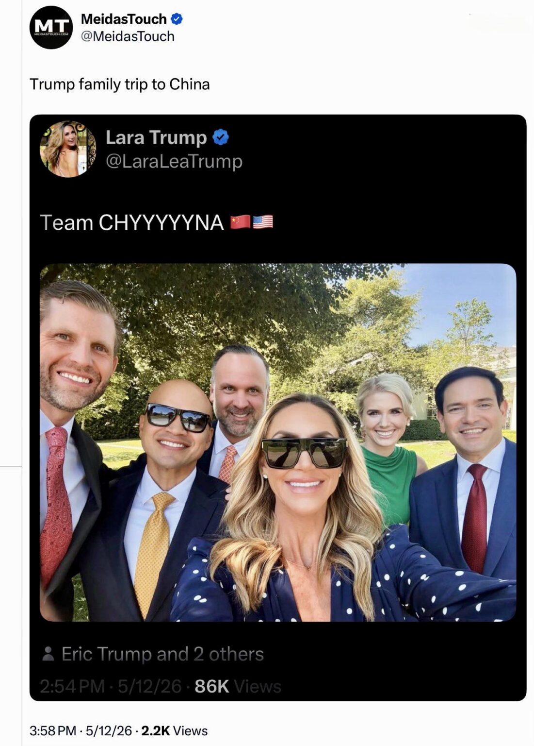 Air Force One became Uber Black for the entire Trump family. Air Force One wasn’t a presidential aircraft anymore, it was basically a flying family coupon. Trump’s family treated taxpayer money like Apple Pay with no spending limit. Air Force One became Uber Black for the entire Trump family. Air Force One wasn’t a presidential aircraft anymore, it was basically a flying family coupon. Trump’s family treated taxpayer money like Apple Pay with no spending limit.