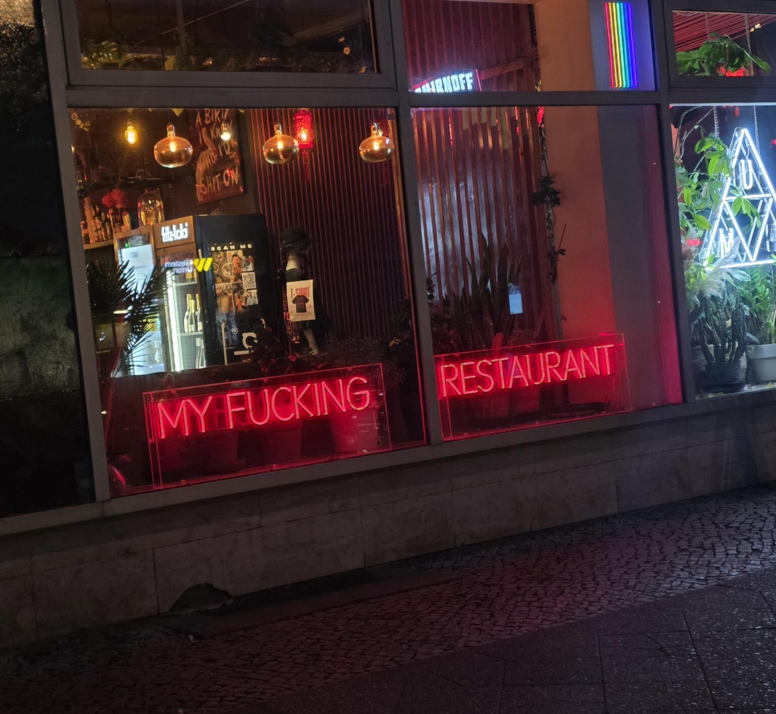 I just wanted to have some food