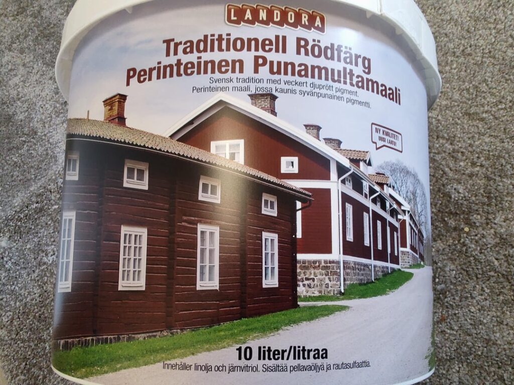 Is this really the same as the traditional punamulta that old Finnish houses have? I asked a few weeks ago about punamulta here and I was warned that there are fake “punamulta” too. Is this really the same as the traditional punamulta that old Finnish houses have? I asked a few weeks ago about punamulta here and I was warned that there are fake "punamulta" too.