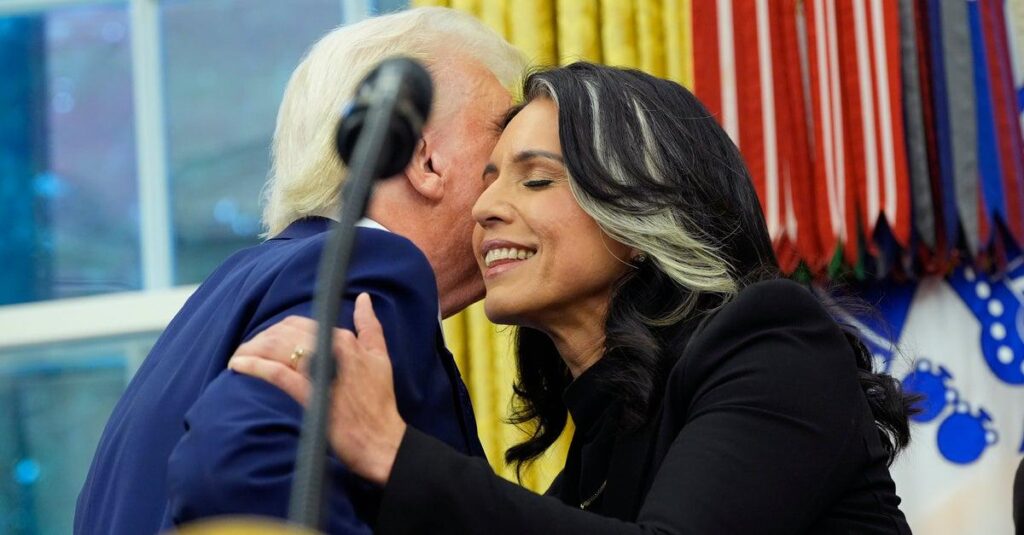 Gabbard 'Pushed Out' By White House, Source Says