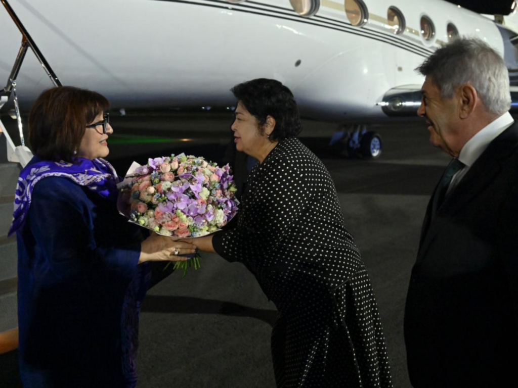 Azerbaijani Parliament Speaker visits Uzbekistan for Asian Women’s Forum