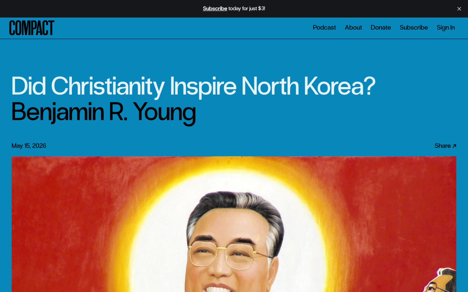 Did Christianity Inspire North Korea?