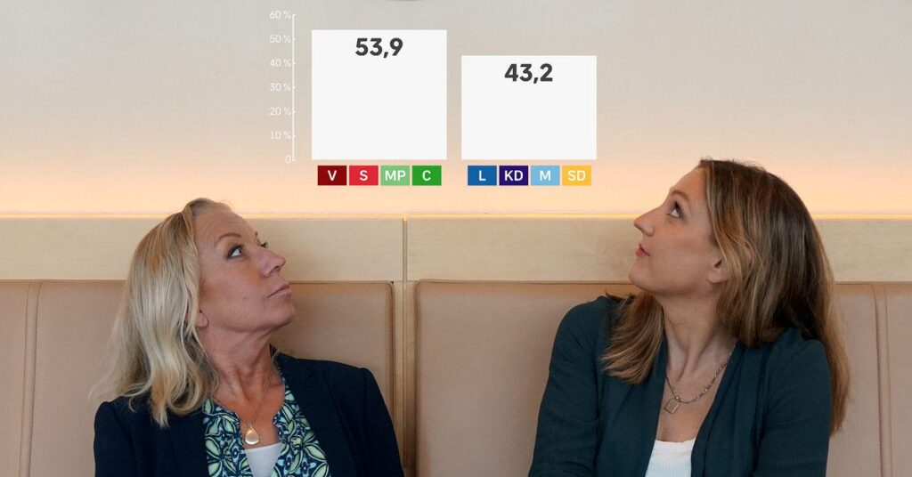 SVT/Verian: The Tidö parties are losing male voters - the opposition is pulling away